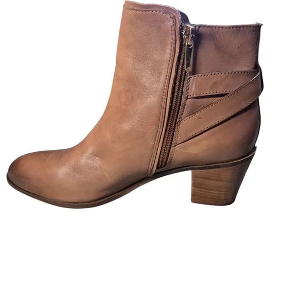 Sam Edelman Tan Leather Boots - Picture 3 of 10